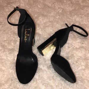 Lulus velvet 3in pumps